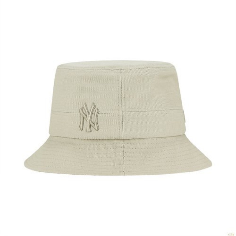 Chapeau Bucket MLB Smallshadobucket New York Yankees Accessoires Blanche | 6592KLYTP