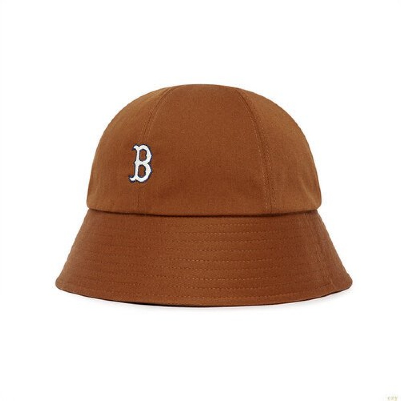 Chapeaux MLB Basic Dome Boston Redsox Accessoires Marron | 0349IHASD