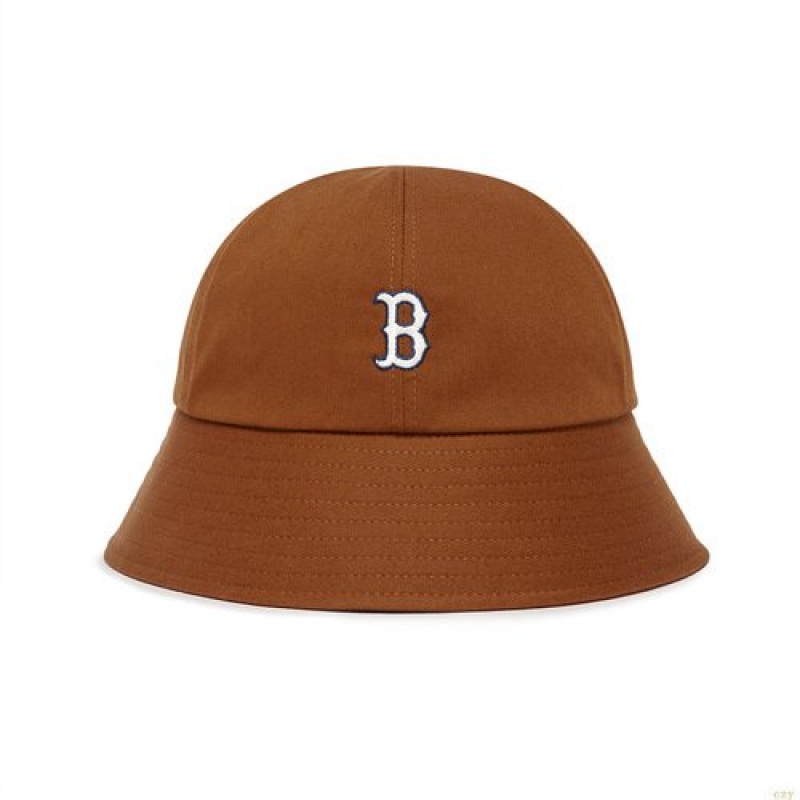 Chapeaux MLB Basic Dome Boston Redsox Accessoires Marron | 0349IHASD