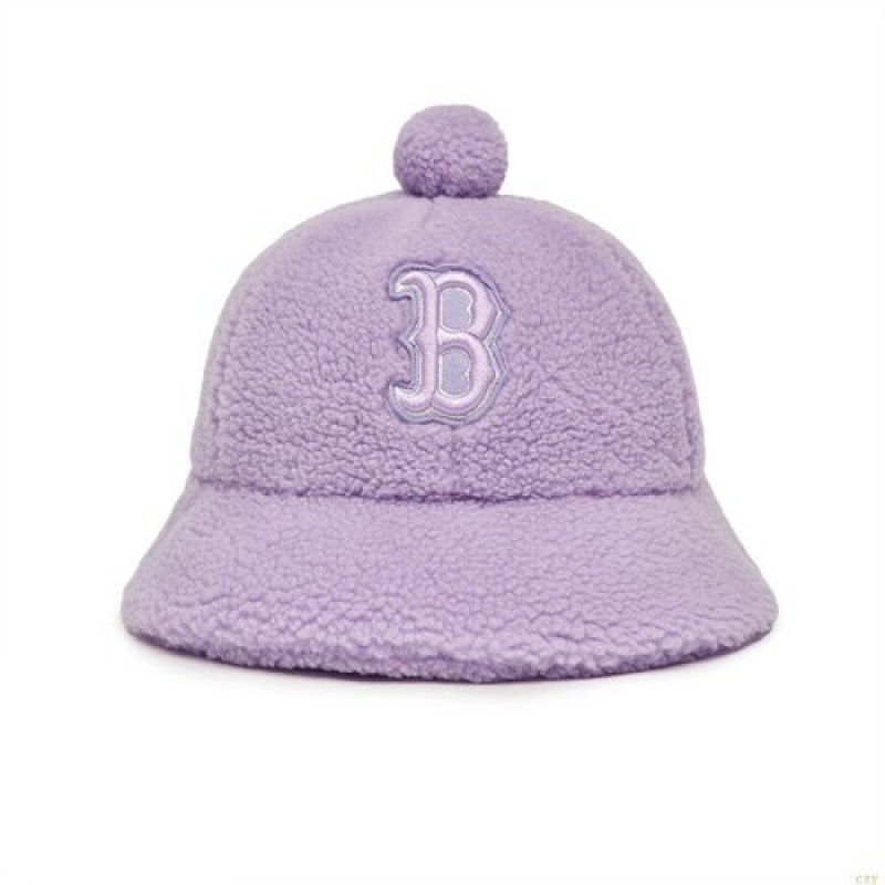 Chapeaux MLB Basic Fleece Dome Boston Redsox Enfant Violette | 8165KVXSN