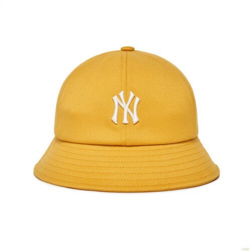 Chapeaux MLB Basic Welton Dome New York Yankees Enfant Jaune | 2876IVSBN