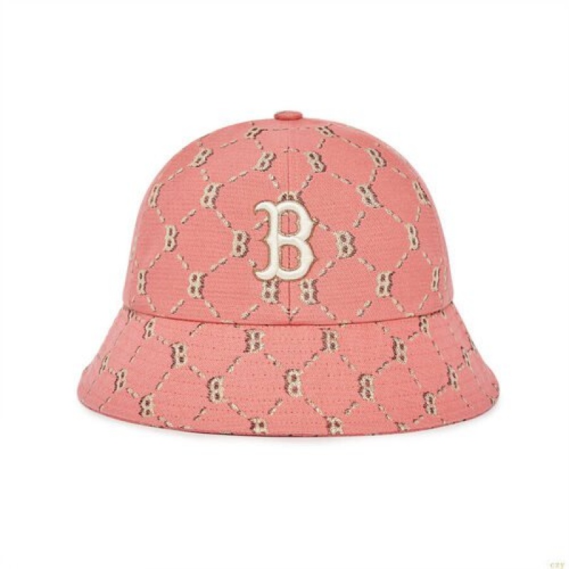 Chapeaux MLB Dia Monogra Jq Dome Boston Redsox Enfant Rose | 2134QVIDM