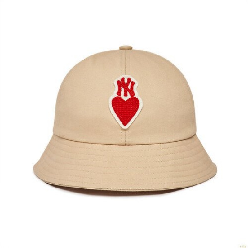 Chapeaux MLB Heart Dome New York Yankees Enfant Beige | 4617XQPWY