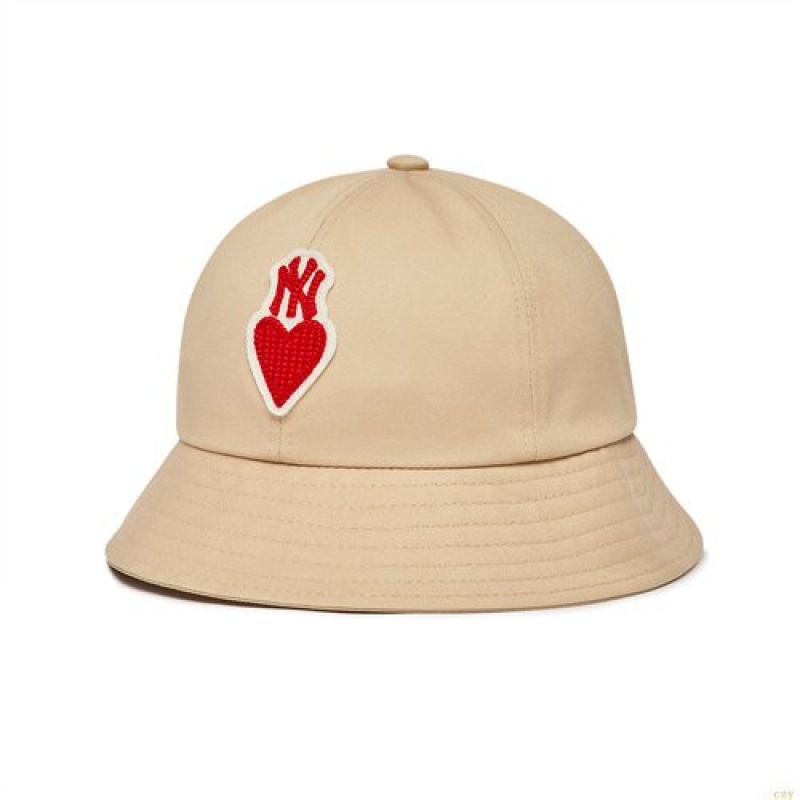 Chapeaux MLB Heart Dome New York Yankees Enfant Beige | 4617XQPWY