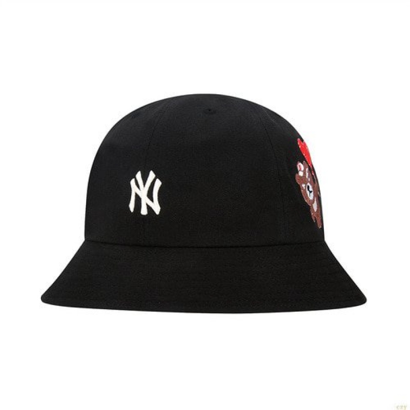 Chapeaux MLB Mega-bear Dome New York Yankees Accessoires Noir | 2601HDOLG