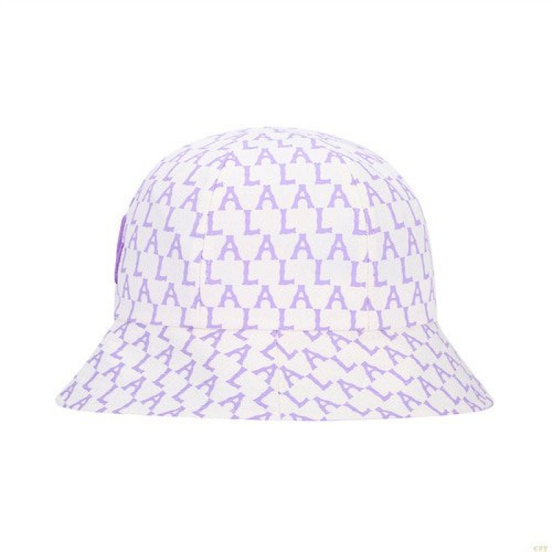 Chapeaux MLB Monogra Pastel Dome La Dodgers Accessoires Violette Clair | 8594PRYSW