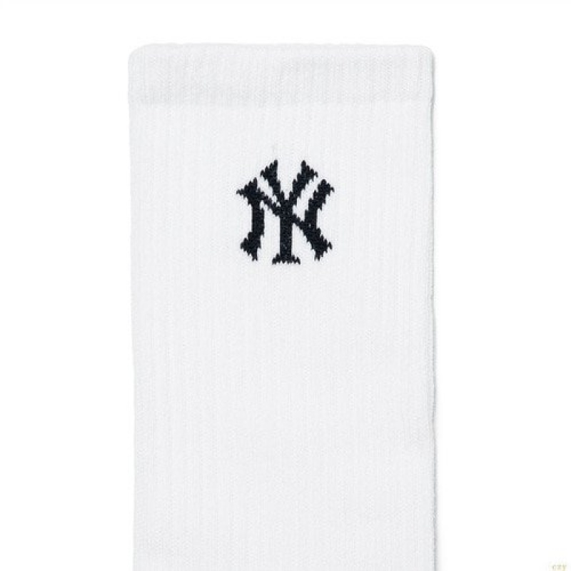 Chaussettes MLB Basic 3pairset Accessoires Blanche | 0875PJNQI