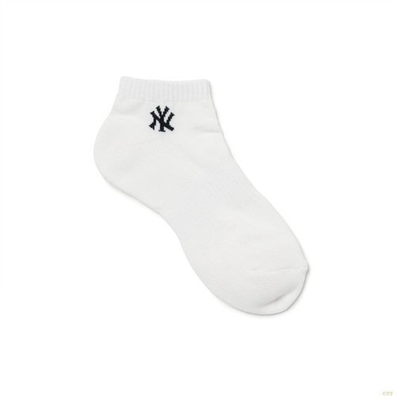 Chaussettes MLB Basic S 2pairset Accessoires Blanche | 5394YIBTK