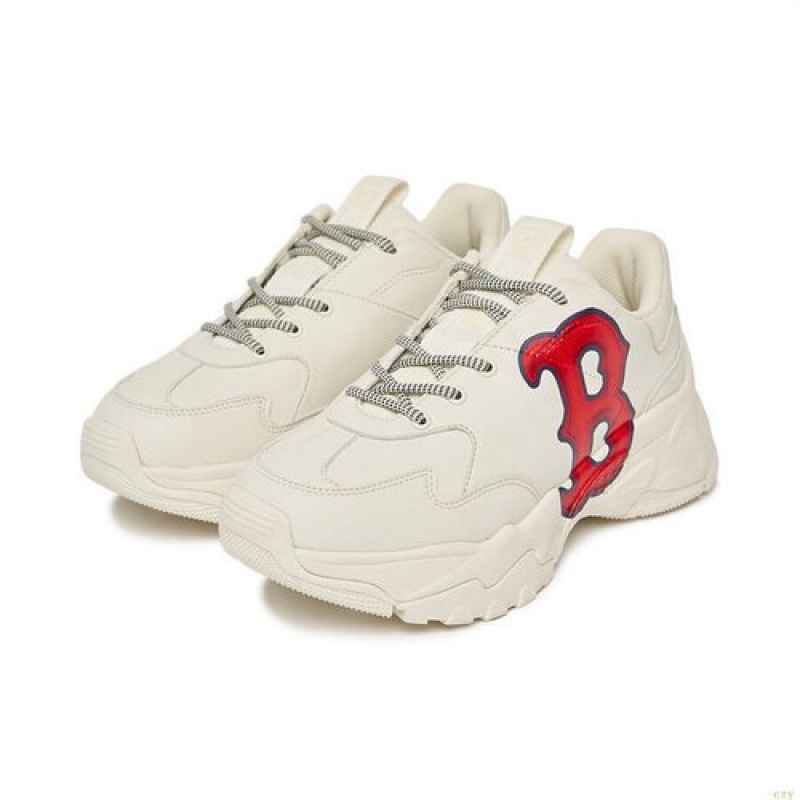 Chaussure Casual MLB Bigball A Classiche Boston Redsox Chaussure Blanche | 9318IUJSH