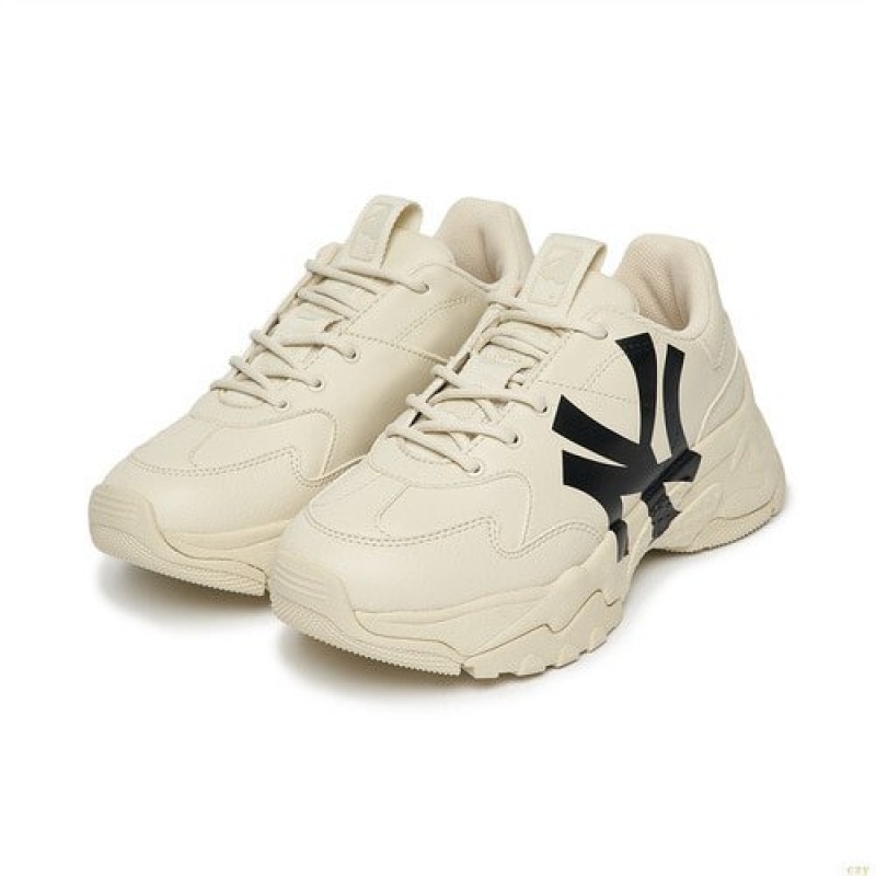 Chaussure Casual MLB Bigball A New York Yankees Chaussure Blanche | 5207BUGSY