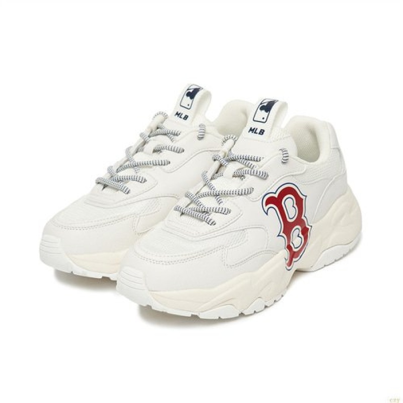 Chaussure Casual MLB Bigball Lite Boston Redsox Chaussure Blanche | 3750JUKPL