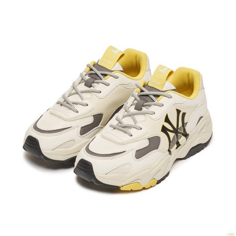 Chaussure Casual MLB Bigball Lite New York Yankees Chaussure Blanche | 8459RUCTA