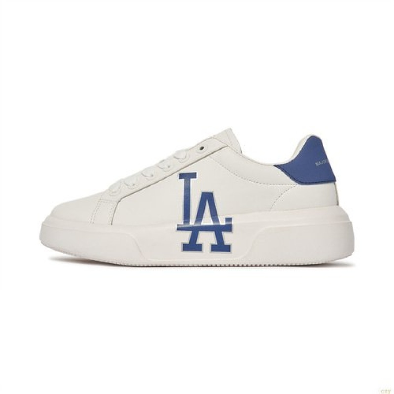 Chaussure Casual MLB Classiche A La Dodgers Chaussure Blanche | 4132ZRKFN