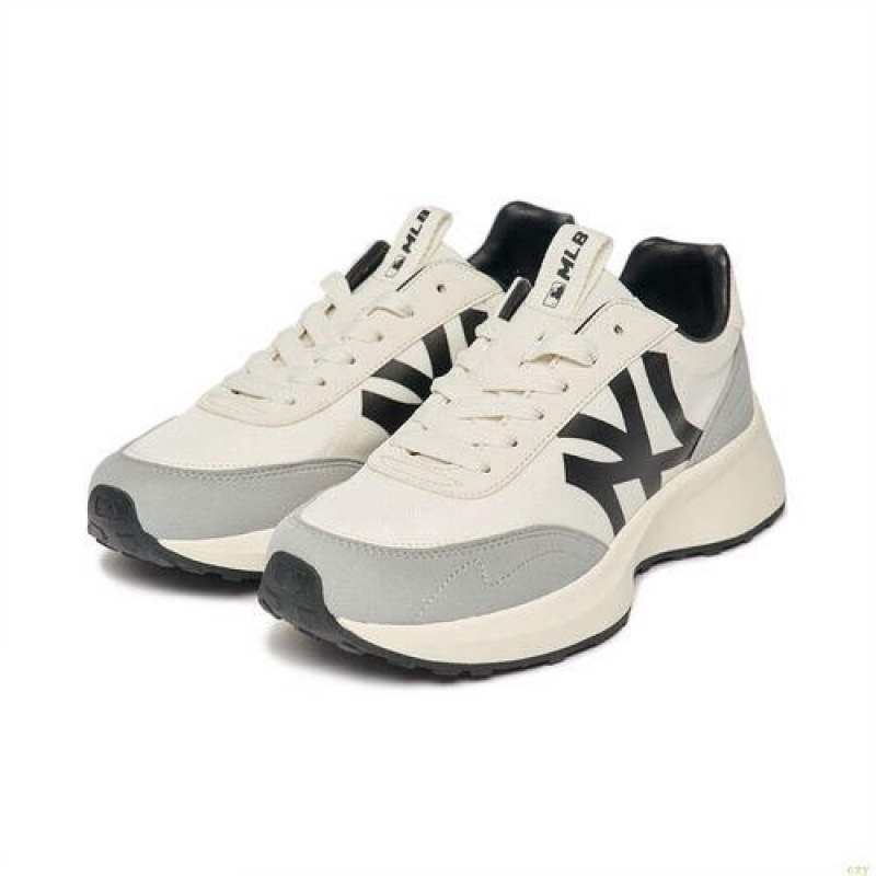 Chaussure Casual MLB Jogger MX 053 New York Yankees Chaussure Blanche | 4216MANQC