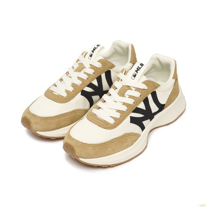 Chaussure Casual MLB Jogger MX 088 New York Yankees Chaussure Beige | 9053BRDOV