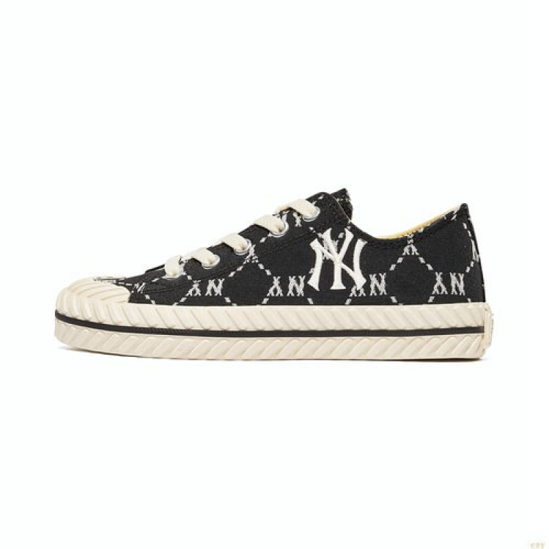 Chaussure Casual MLB Playball Mono Jaquar New York Yankees Enfant Noir | 6209CHTPJ