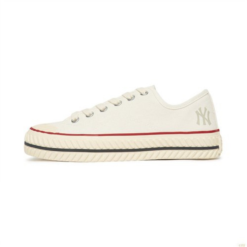 Chaussure Casual MLB Playball Origin New York Yankees Chaussure Blanche | 2847IRPYG