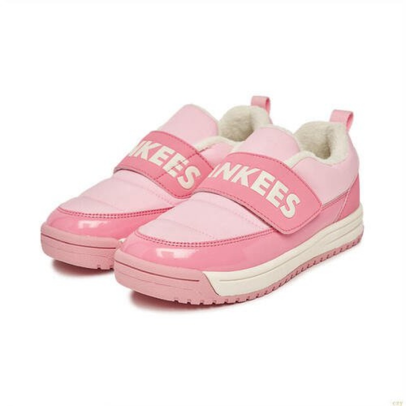 Chaussure Casual MLB Runner Bootlo New York Yankees Enfant Rose | 0153RHADV