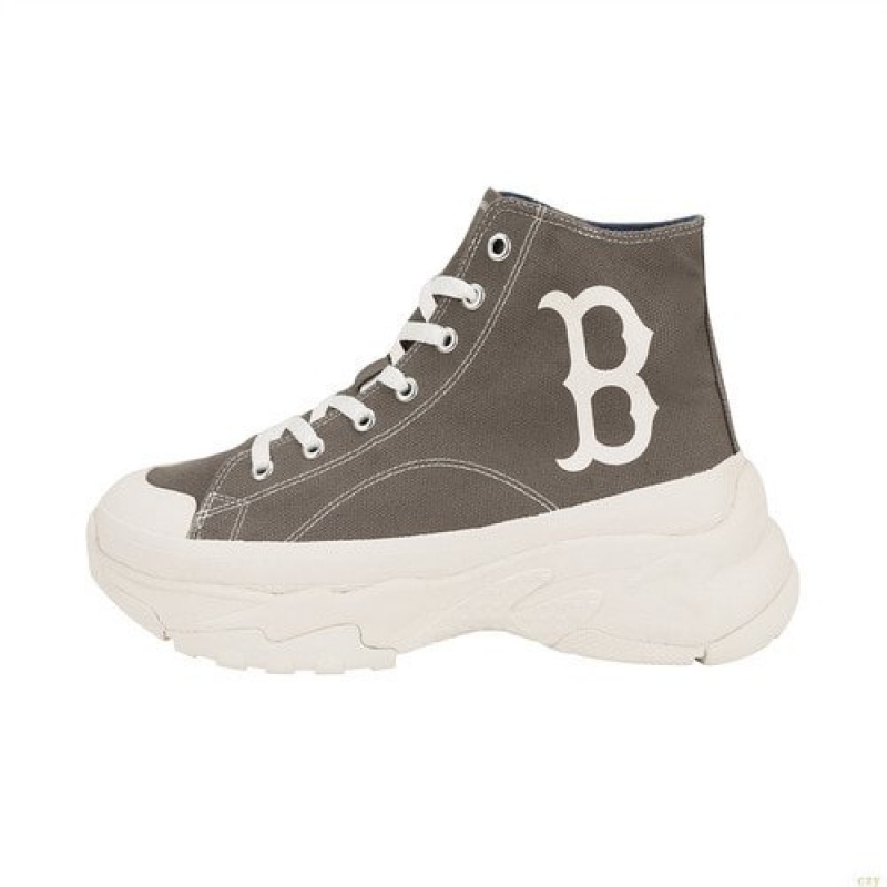 Chaussure Haute MLB Boston Resox Chaussure Vert Clair | 0794MPKFB