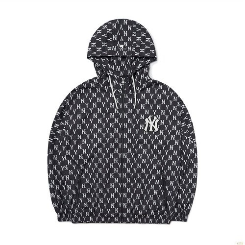 Coupe-vent MLB Monogra Set Up New York Yankees Vetement Noir | 2840FVWZJ