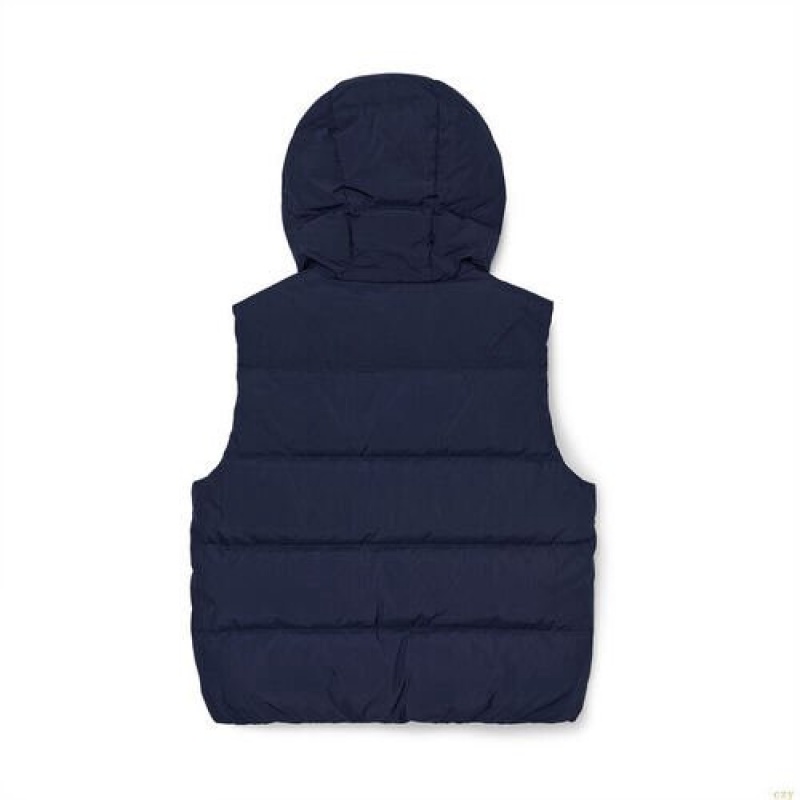 Gilet MLB Basic Down Detroit Tigers Vetement Bleu Foncé | 6035NBFVP