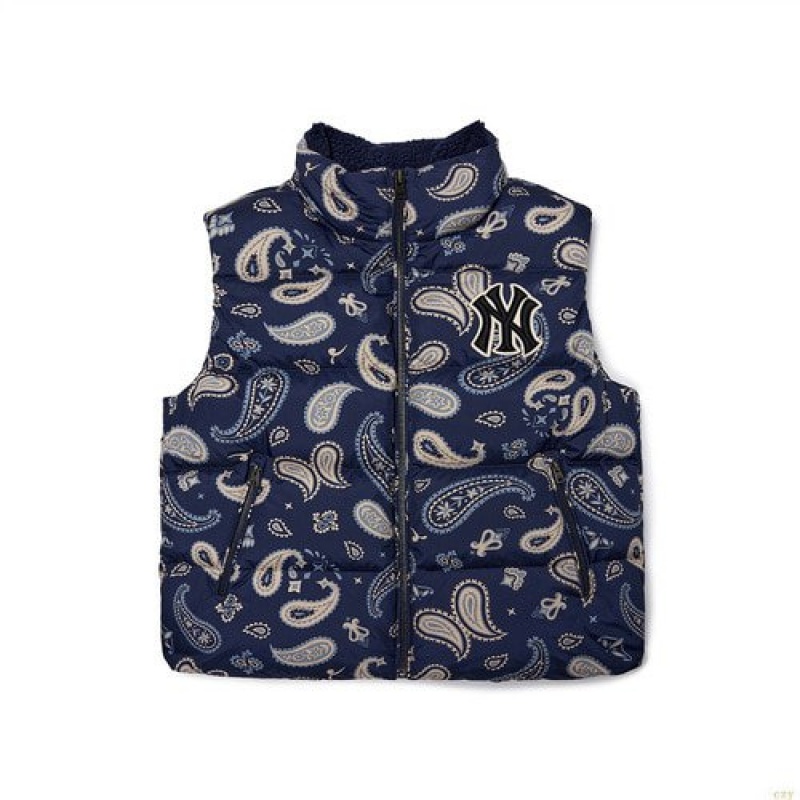 Gilet MLB Paisley Down New York Yankees Vetement Multicolore | 2970JEWOV