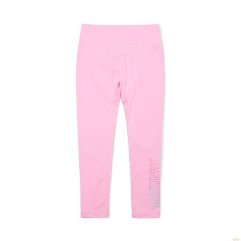 Leggings MLB Athleisure Holograyoryankees Enfant Rose | 5914LRUQM