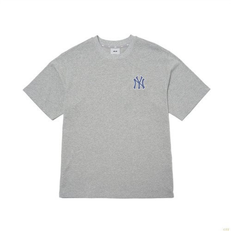 Manches Longues MLB Disney Backprint Overfit New York Yankees Vetement gey | 8139GLSQR