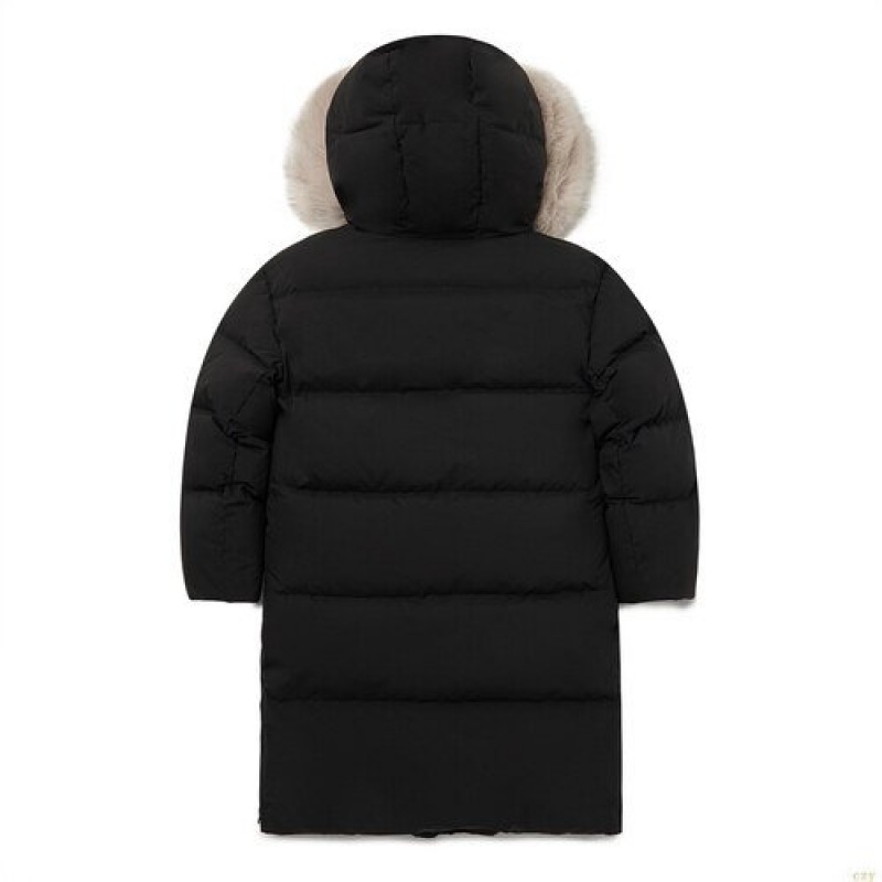 Manteaux MLB (Goose) Basic Heavy Weight Long Down New York Yankees Enfant Noir | 5397MCYNO