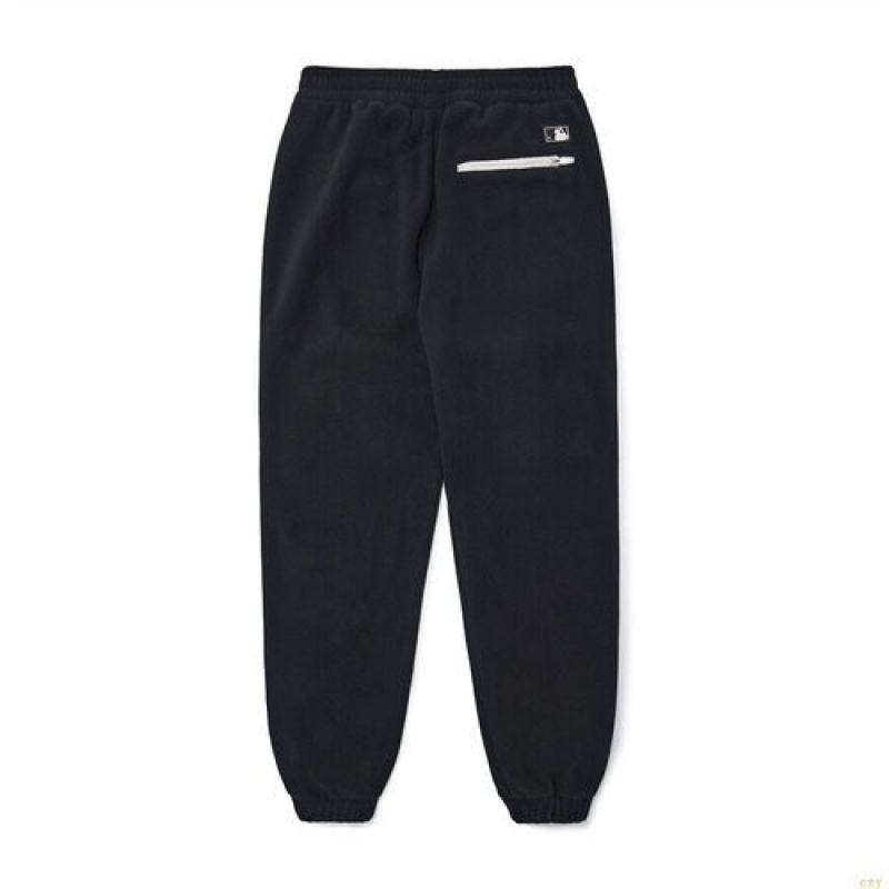 Pantalon De Survetement MLB Basic Big Logo Fleece New York Yankees Vetement Noir | 3254OAKDH