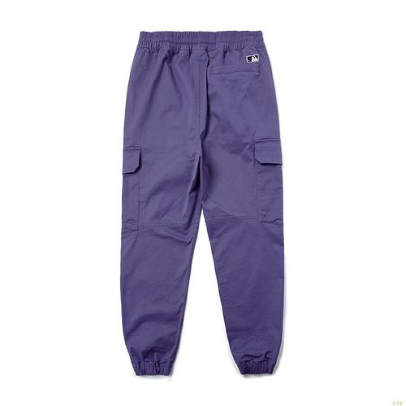 Pantalon De Survetement MLB Basic Coton Cargo Boston Redsox Vetement Violette | 5147TUYAJ