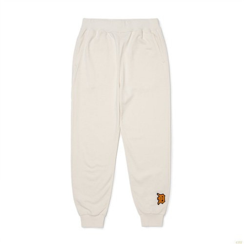 Pantalon De Survetement MLB Basic Mediulogo Trac Vetement Blanche | 5240IXQDH