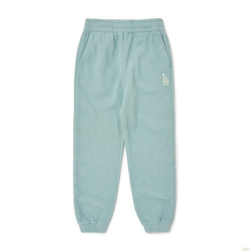 Pantalon De Survetement MLB Basic Small Logo Fleece La Dodgers Vetement Turquoise | 1485HPXKE