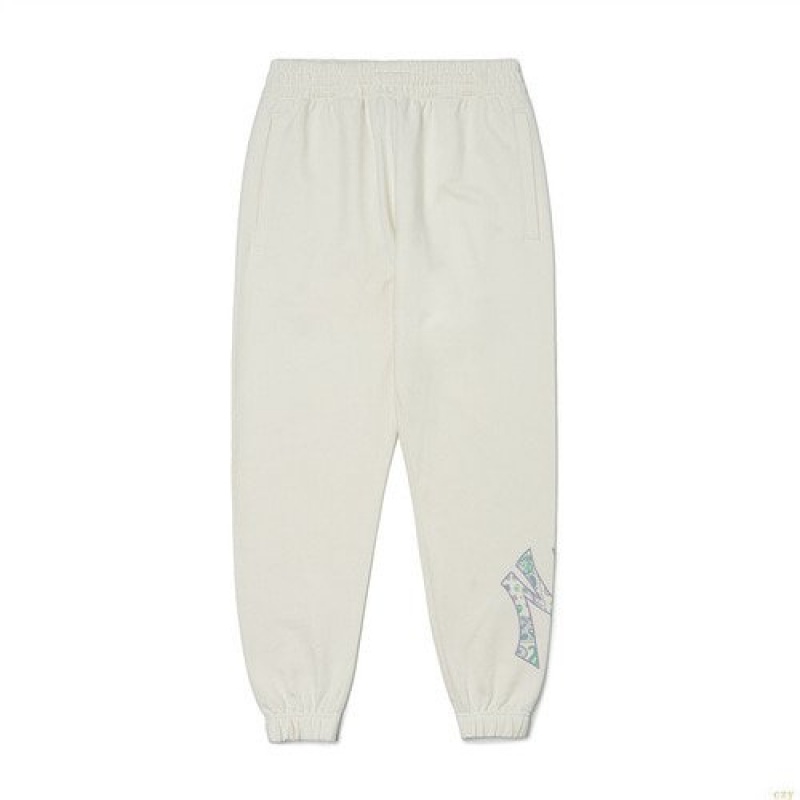 Pantalon De Survetement MLB Paisley Big Logo New York Yankees Vetement Blanche | 6953SZKYH