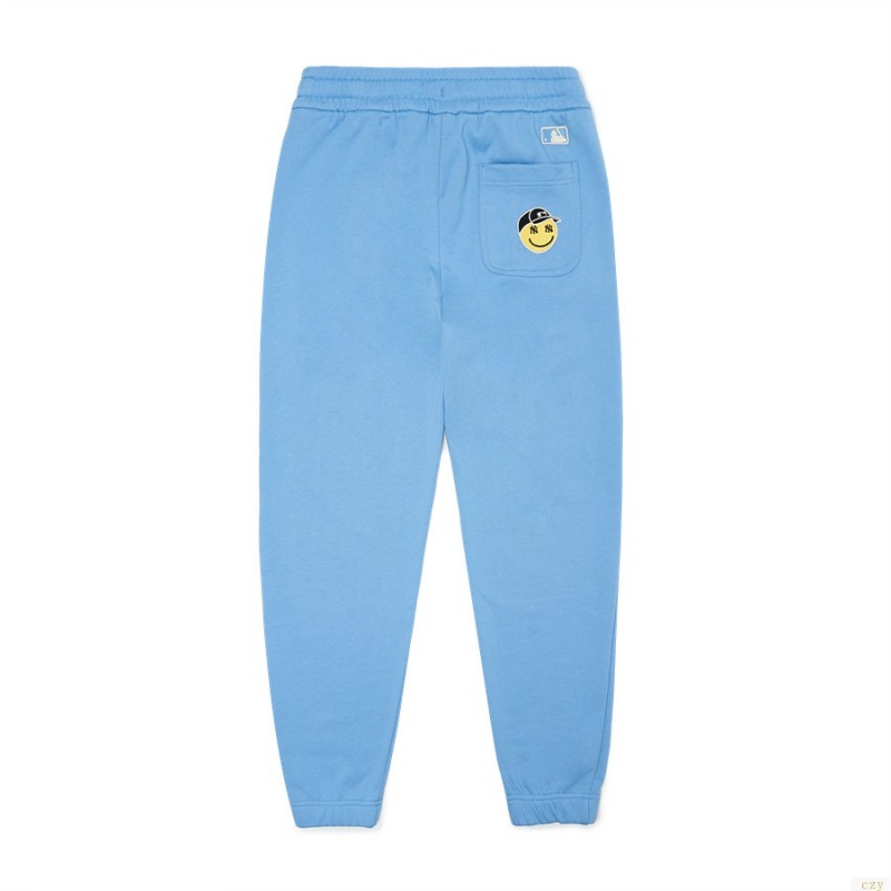 Pantalon De Survetement MLB Smile Multwappen La Dodgers Vetement Bleu | 4572JZVHF