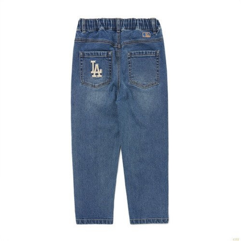 Pantalon MLB Basic Regular Baggy Denila Dodgers Enfant Bleu | 8920ERWFC