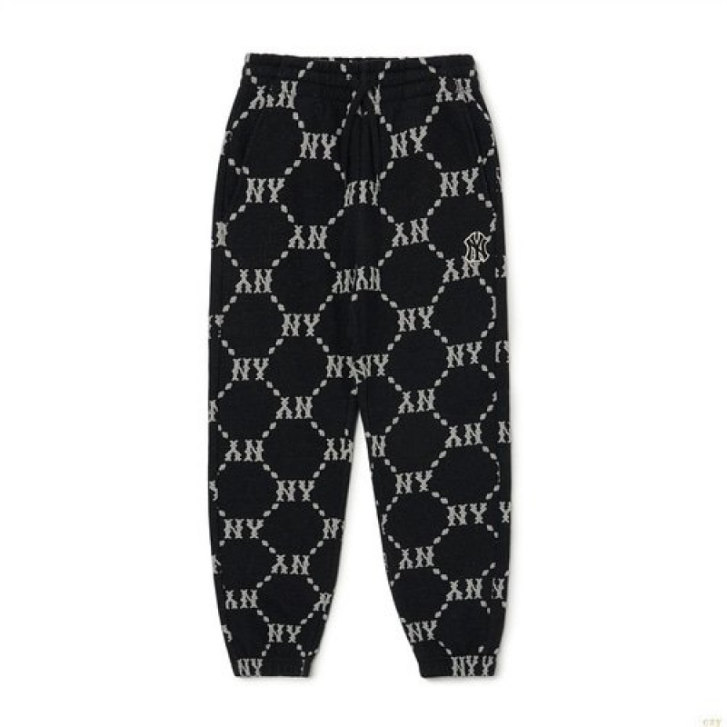 Pantalon MLB Dia Monogarbig Scale (Brushed) New York Yankees Enfant Noir | 9470FKBOE