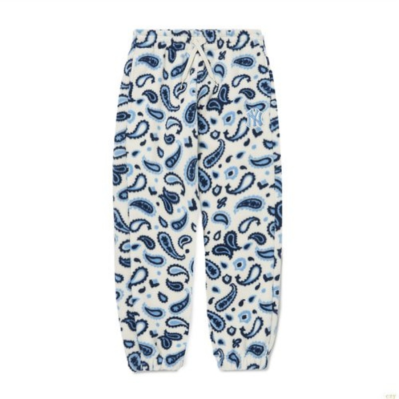 Pantalon MLB Paisley Polar Fleece Course New York Yankees Enfant Multicolore | 6492FNODZ