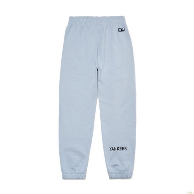 Pantalons Décontractés MLB Barlogo Point Course (Seup) New York Yankees Vetement Bleu Clair | 2475KOCFE