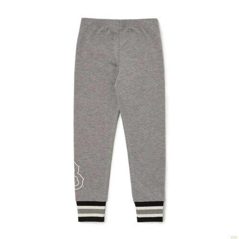 Pantalons Décontractés MLB Basic Big Logo (Brushed) Boston Redsox Enfant Grise | 9047TEKVC