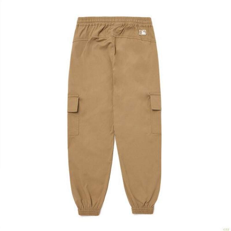 Pantalons Décontractés MLB Basic Cargo New York Yankees Enfant Beige | 5427YXCKB