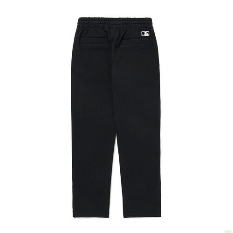 Pantalons Décontractés MLB Basic Droit New York Yankees Enfant Noir | 4713XCBUP