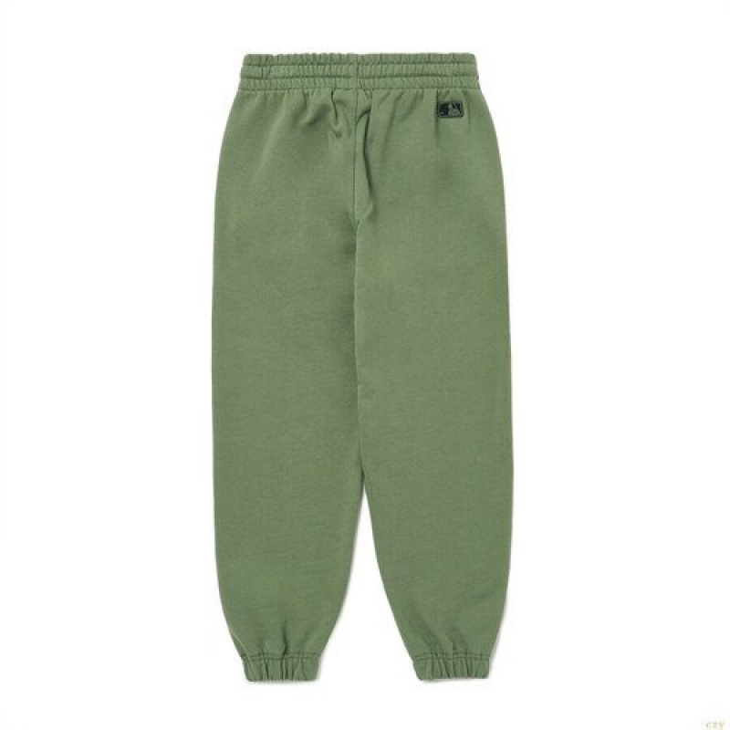 Pantalons Décontractés MLB Basic Logo Boston Redsox Enfant Vert Olive | 6730VQZHD