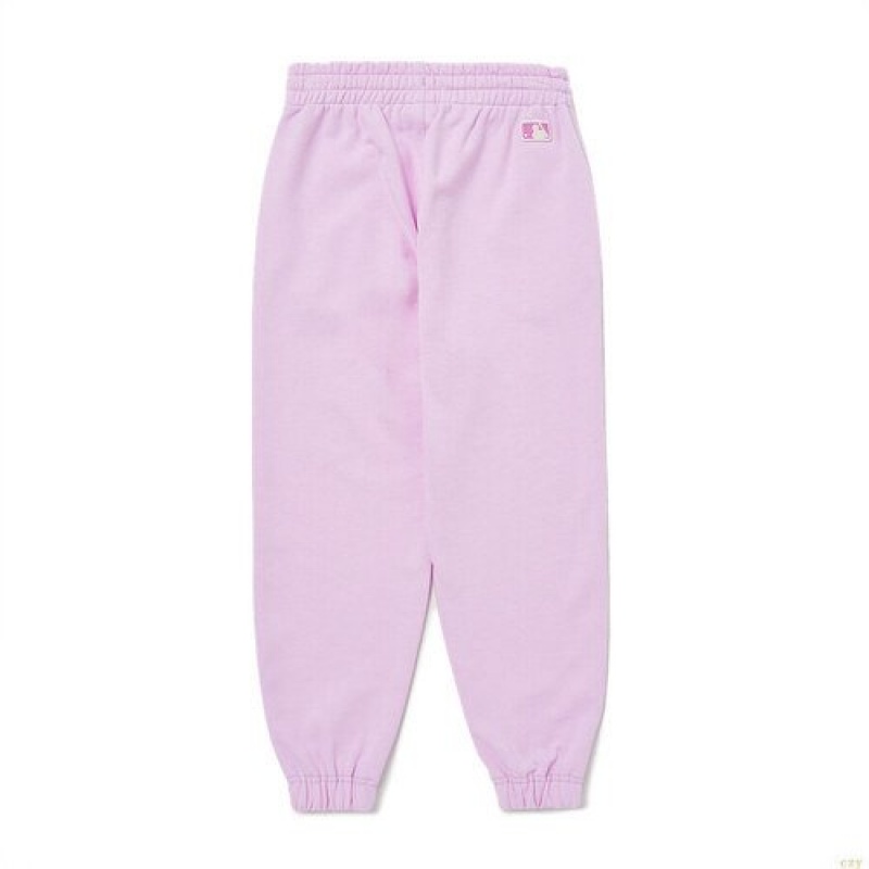 Pantalons Décontractés MLB Basic Logo Boston Redsox Enfant Violette Clair | 8319EAUNR