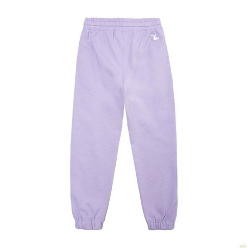 Pantalons Décontractés MLB Basic Logo La Dodgers Enfant Violette | 7934TGHVL