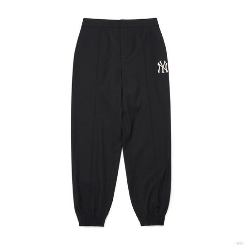 Pantalons Décontractés MLB Blazer Set Up Woven (Jogger) New York Yankees Vetement Noir | 8254YNHUM