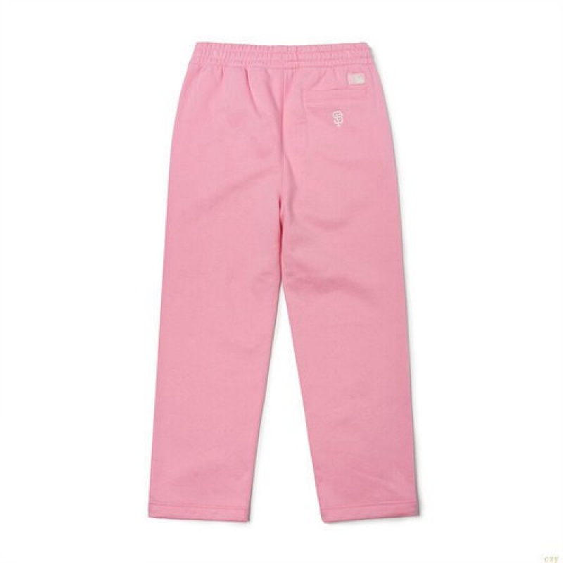 Pantalons Décontractés MLB City Trainning Foot Loose Anfrancisco Giants Vetement Rose | 7415LSYEJ