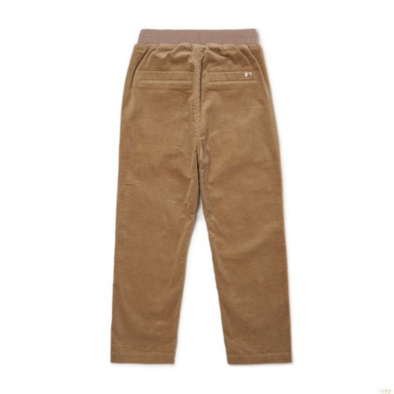 Pantalons Décontractés MLB Corduroy Woven New York Yankees Enfant Marron | 2948EIKPQ