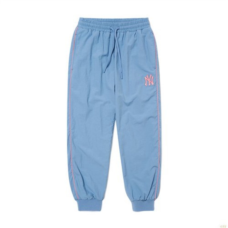 Pantalons Décontractés MLB Fleece Li Newinter Woven New York Yankees Enfant Bleu Clair | 4973ZVHOA