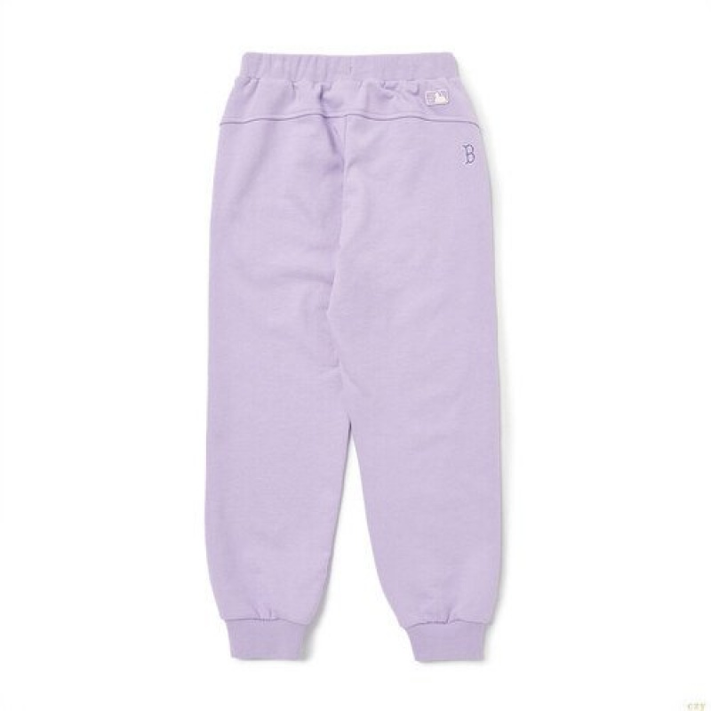 Pantalons Décontractés MLB Like Boston Redsox Enfant Violette | 3820URMHL